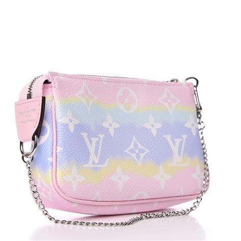 louis vuitton mini pochette accessories lv escale pastel|vdom louis vuitton.